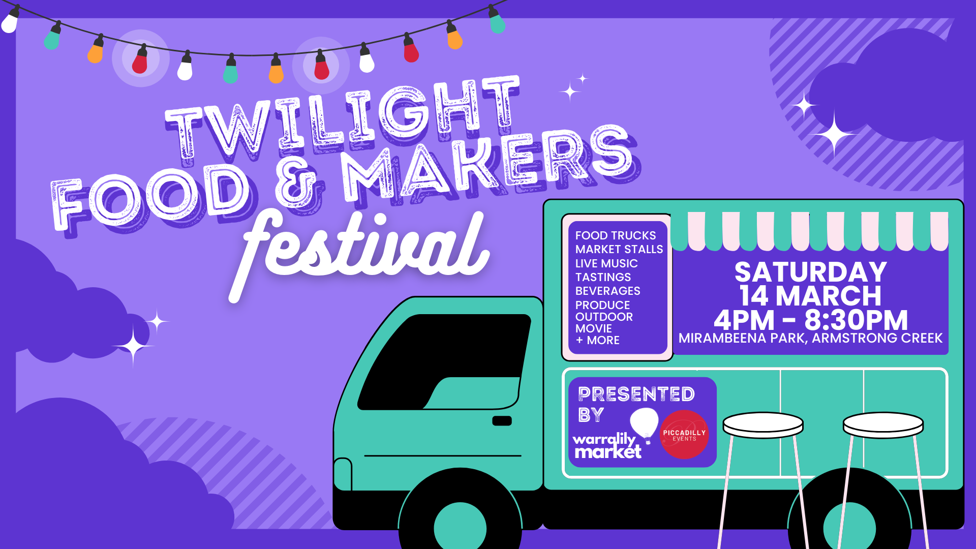 Warralily Twilight Food & Makers Festival